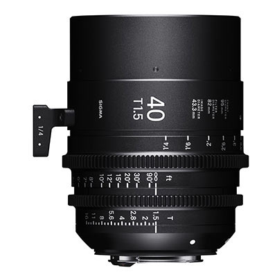 Sigma Cine 40mm T1.5 FF Lens Fully Luminous – PL Mount