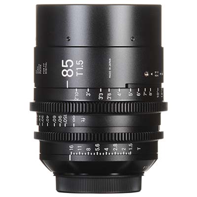 Sigma Cine 85mm T1.5 FF Lens – Canon Mount