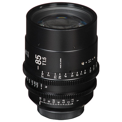 Sigma Cine 85mm T1.5 FF Lens – Sony Mount