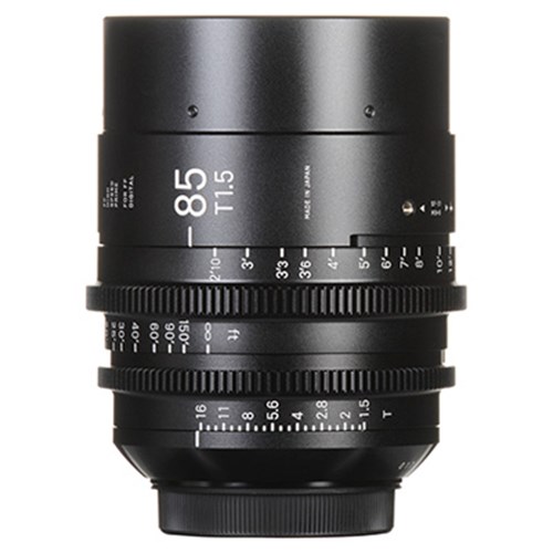 Sigma Cine 85mm T1.5 FF Lens - PL-i Mount