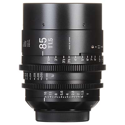 Sigma Cine 85mm T1.5 FF Lens Fully Luminous – Canon Mount