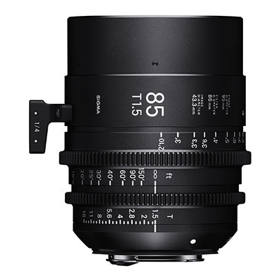 Sigma Cine 85mm T1.5 FF Lens Fully Luminous – PL Mount