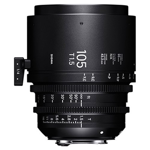 Sigma Cine 105mm T1.5 FF Lens - Sony Mount