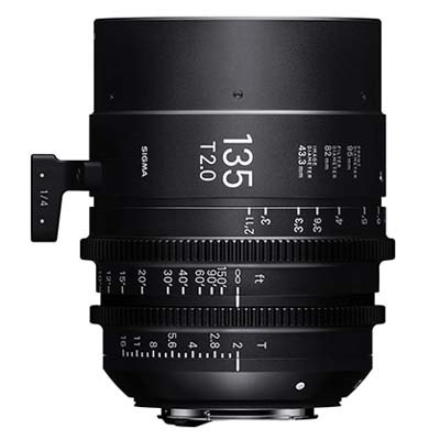 Sigma Cine 135mm T2 FF Lens Fully Luminous - Sony Mount