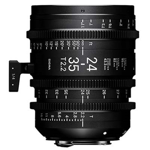 Sigma Cine 24-35mm T2.2 FF Zoom Lens - Canon Mount