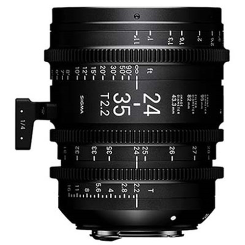 Sigma Cine 24-35mm T2.2 FF Zoom Lens Fully Luminous - Sony Mount