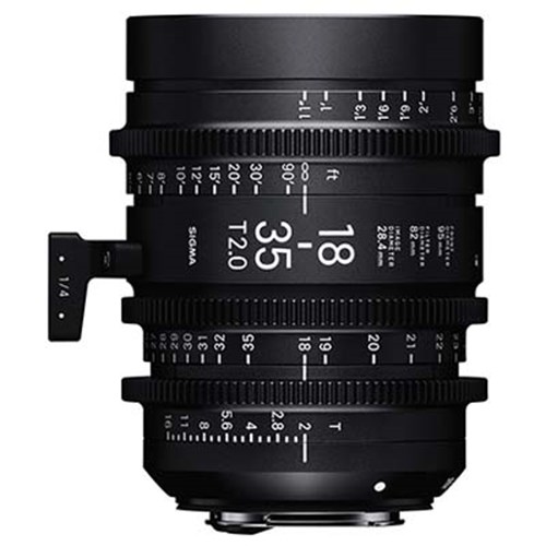 Sigma Cine 18-35mm T2 Zoom Lens Fully Luminous - Canon Mount