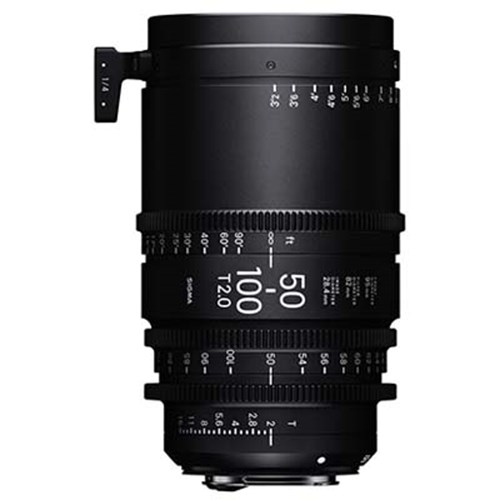 Sigma Cine 50-100mm T2 Zoom Lens Fully Luminous - Sony Mount