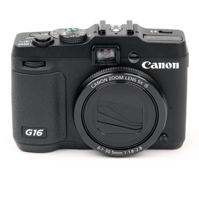 Used Canon PowerShot G16 Digital Camera – Black