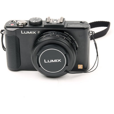 Used Panasonic LUMIX DMC-LX7 Black Digital Camera