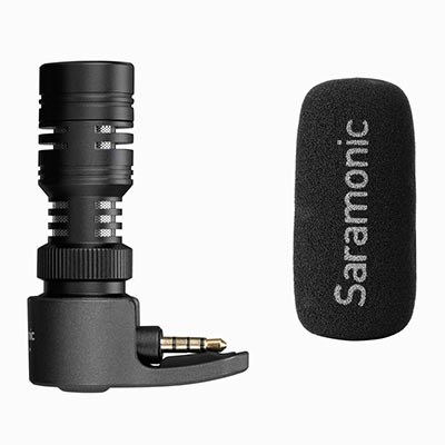 Saramonic SmartMic+ Lightweight Smartphone Mic 3.5mm