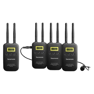 Saramonic VmicLink5 TX+TX+RX 5.8GHz Wireless Mic Sys