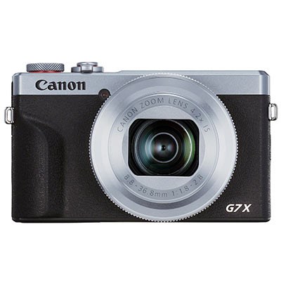 Canon PowerShot G7 X Mark III Digital Camera Battery Kit - Silver