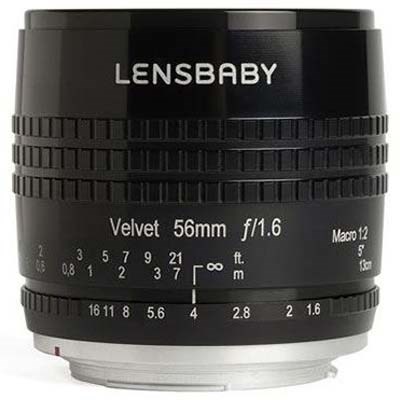 Lensbaby Velvet 56mm f1.6 Lens for Canon RF
