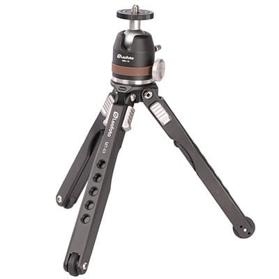 Phottix MT3 - Mini Treppiede 5-in-1 Con Testa A Sfera E Supporto Telefono - 3