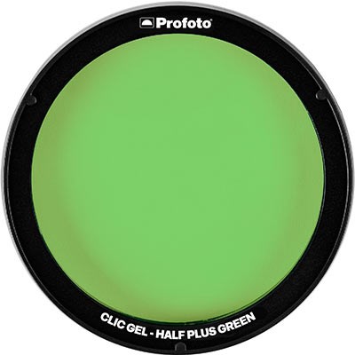 Profoto Clic Gel - Half Plus Green