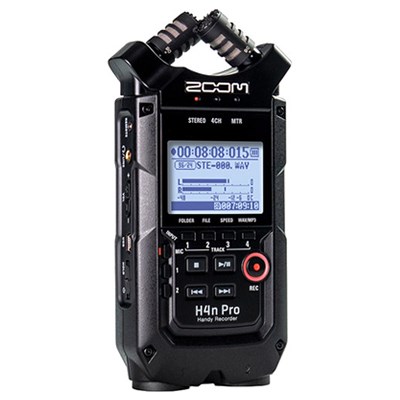 Zoom H4n Pro Digital Audio Recorder - Black