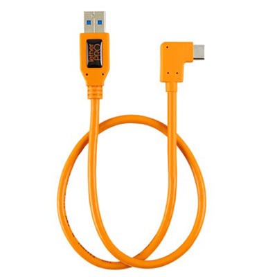 TetherTools TetherPro USB 3.0 to USB-C Right Angle Adapter Cable - 50cm