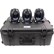 Datavideo 3 x PTC-140TH HDBaseT PTZ Camera with HBT-11 and custom foam hardcase