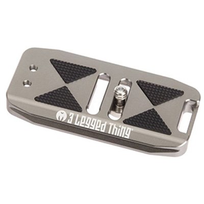 3 Legged Thing 85mm Base Plate for Ellie - Arca with Screen Slope - Grey