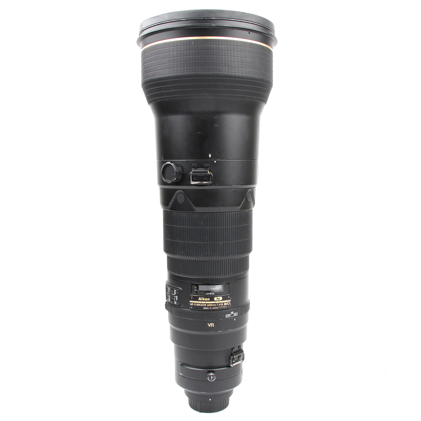 Used Nikon 600mm f4 ED VR AFS Nikkor Lens Wex Photo Video