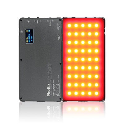 Phottix M200R RGB LED Light and Powerbank