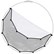 Manfrotto HaloCompact Cover 82cm - Soft Silver