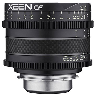 Samyang XEEN CF 16mm T2.6 Cine Lens - Sony FE