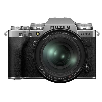 Fujifilm X-T4 Digital Camera with XF 16-80mm Lens - Silver