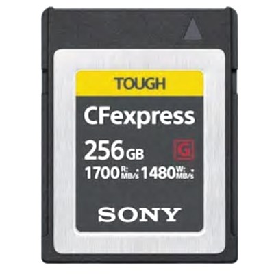 Used Sony 256GB (1700MB/Sec) Cfexpress Type B Memory Card