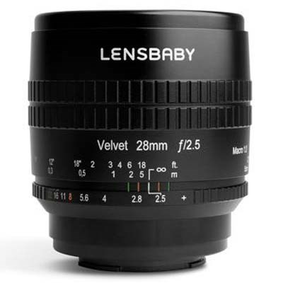 Lensbaby Velvet 28mm f2.5 Lens for Fujifilm X