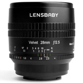 Lensbaby Velvet 28mm f2.5 Lens for Canon RF