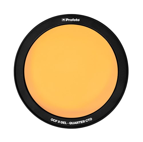 Profoto Off Camera Flash II Gel - Quarter CTO