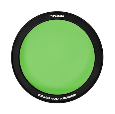 Profoto Off Camera Flash II Gel - Half Plus Green