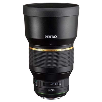 Pentax-D FA* HD 85mm f1.4 ED SDM AW Lens - Black