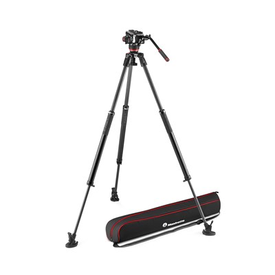 Manfrotto 504X Fluid Video Head with 635 Fast Single Carbon Leg