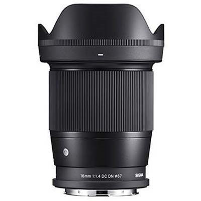 Sigma 16mm f1.4 DC DN Contemporary Lens for L-Mount