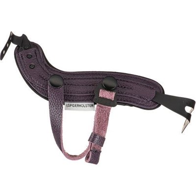 SpiderPro Leather Hand Strap - Purple V2