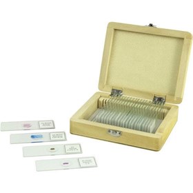 Celestron Prepared Microscope Slides - 25 piece box