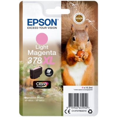 Epson 378XL (10.3ml) Claria Photo HD Light Magenta Ink Cartridge