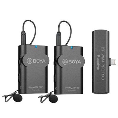 Boya Wireless Microphone Kit for iOS devices