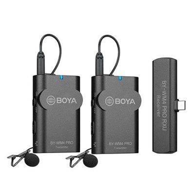 Boya Wireless Microphone Kit for Android devices 1+2