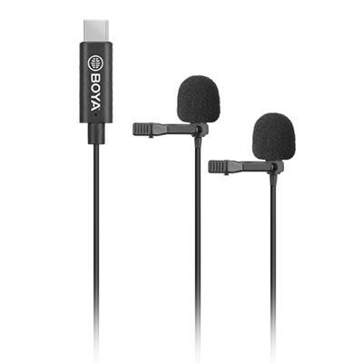 Boya Dual-mic Lavalier Mic for Android device