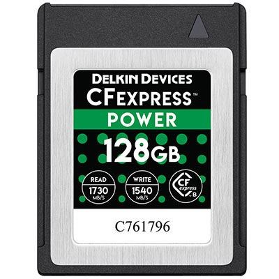 Delkin POWER 128GB 1600x Cfexpress Type B Memory Card