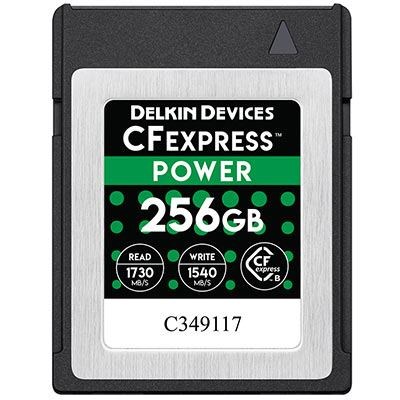 Delkin POWER 256GB 1730x Cfexpress Type B Memory Card