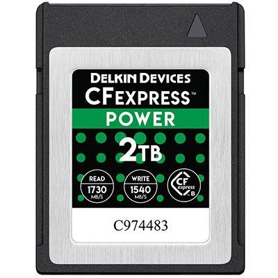 Delkin POWER 2TB 1730x Cfexpress Type B Memory Card