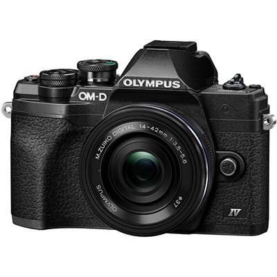 Olympus OM-D E-M10 Mark IV Digital Camera with 14-42mm lens - Black