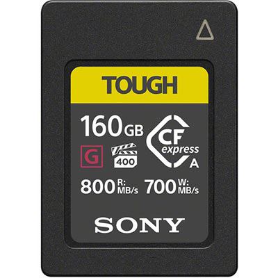 Image of Sony 160GB (800MB/s) Cfexpress Type A Memory Card