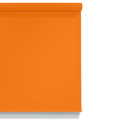 Calumet Orange 1.35m x 11m Seamless Background Paper