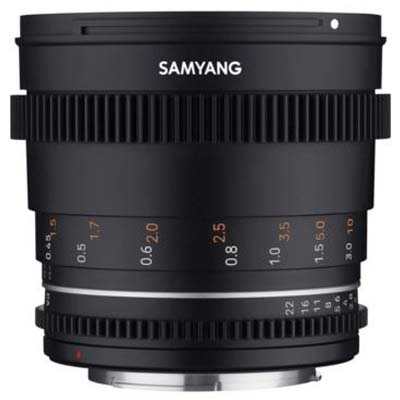 Samyang VDSLR 50mm T1.5 MK2 Lens for Nikon F